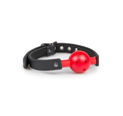 Knebel-Ball Gag With PVC Ball - Red